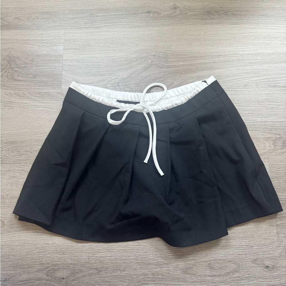 Zara black skort